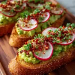 Avocado Toast Recipe With Chili-Garlic Crunch And Radish 6 Avocado Toast Recipe With Chili Garlic Crunch And Radish 1760778600.3835015