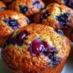 Banana Muffin Recipe With Blueberry Burst Tops 1760292095.9532173