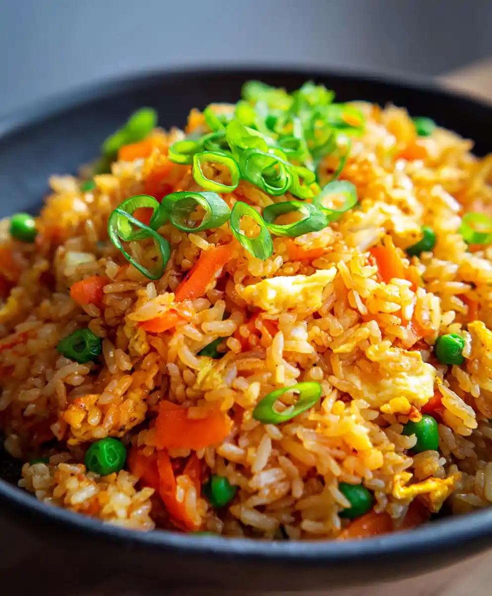 benihana fried rice recipe Hibachi Char with Carrot and Pea Confetti