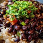 Black Beans And Rice Recipe With Pico Verde Swirl 1761405324.2059245