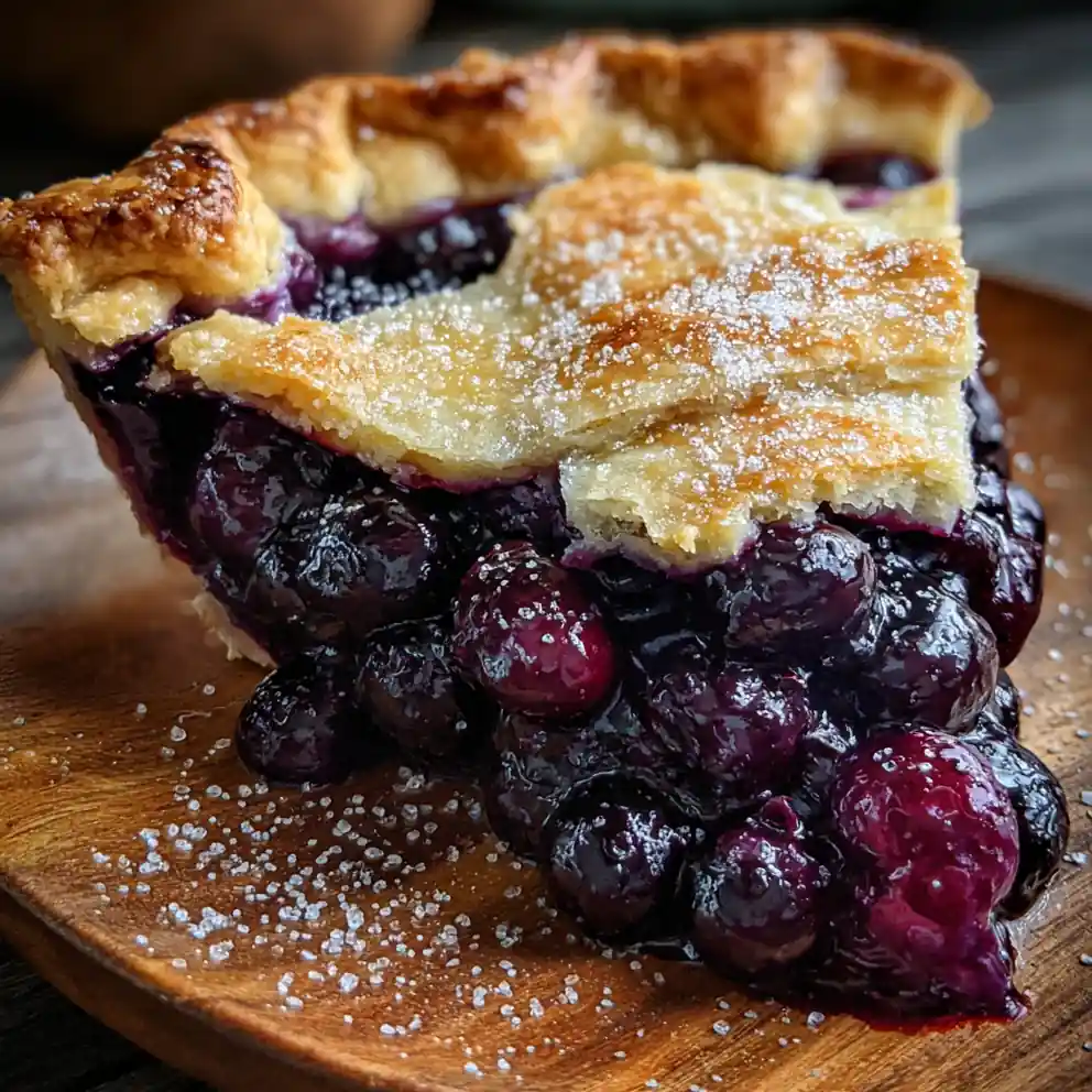 Blueberry Pie Recipe With Lemon Zest Sugar Crust 4 blueberry pie recipe With Lemon Zest Sugar Crust