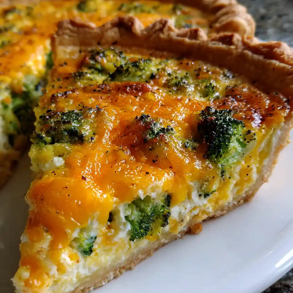 Broccoli Quiche Recipe Cheddar Sunburst With Green Florets 4 broccoli quiche recipe Cheddar Sunburst with Green Florets