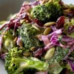 Broccoli Salad Recipe With Purple Cabbage And Cranberry 1760776199.0953755