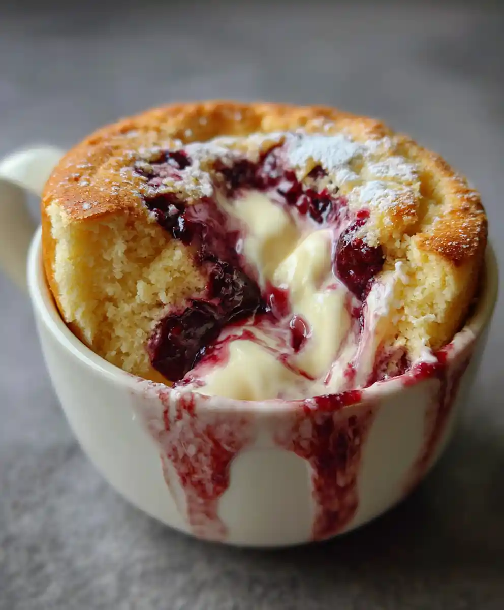 Cake In A Mug Recipe Vanilla Cloud Cup With Berry Vein 5 cake in a mug recipe Vanilla Cloud Cup with Berry Vein
