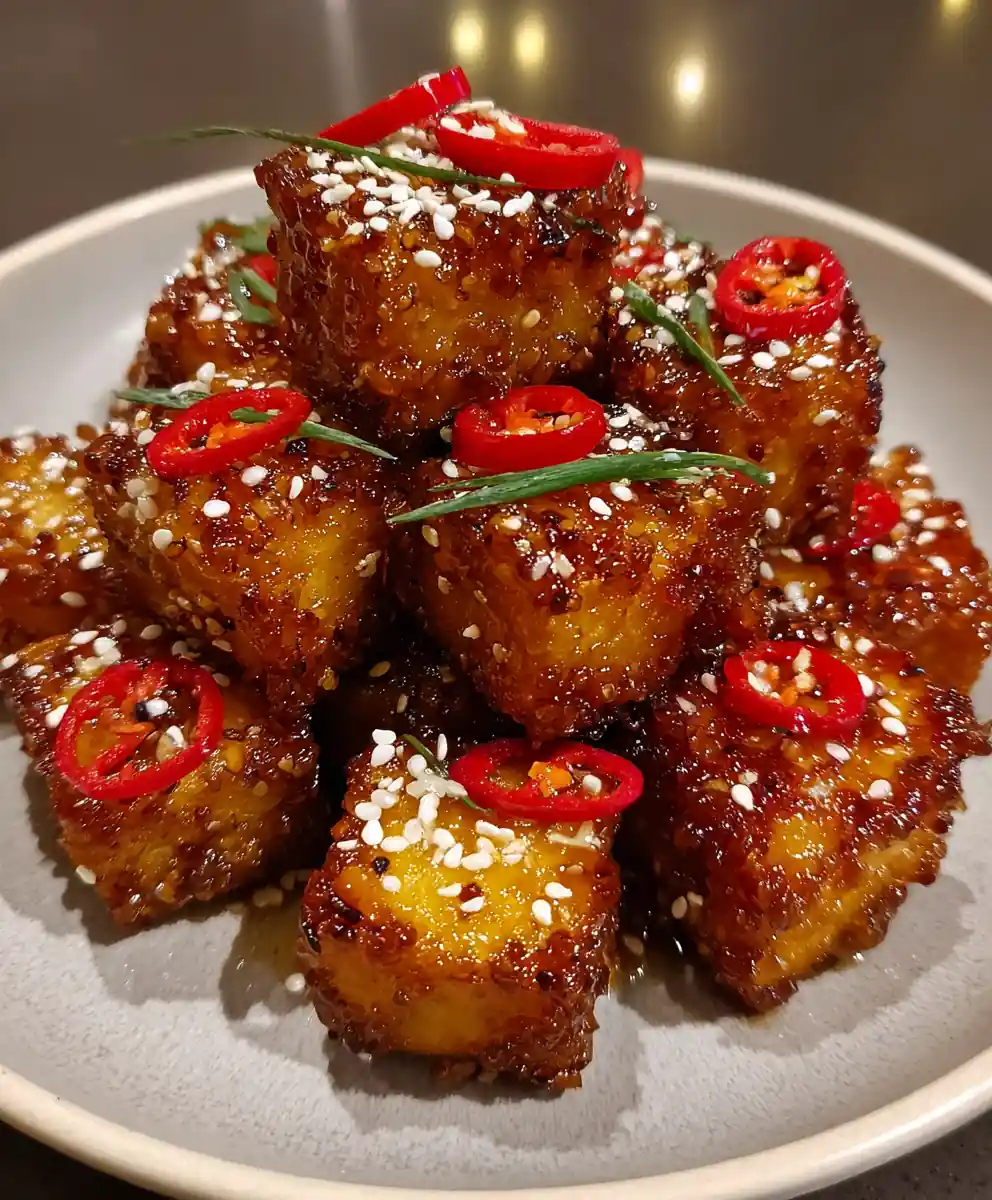 Crispy Tofu Recipe Five-Spice Crunch With Chili Maple Drip 5 crispy tofu recipe Five-Spice Crunch with Chili Maple Drip