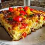 Easy Breakfast Casserole Recipe With Bell Pepper Mosaic 1761482433.2883868