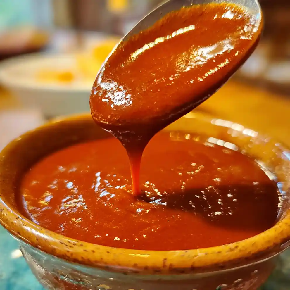 Enchilada Sauce Recipe Ancho-Chile Brick Red 4 enchilada sauce recipe Ancho-Chile Brick Red