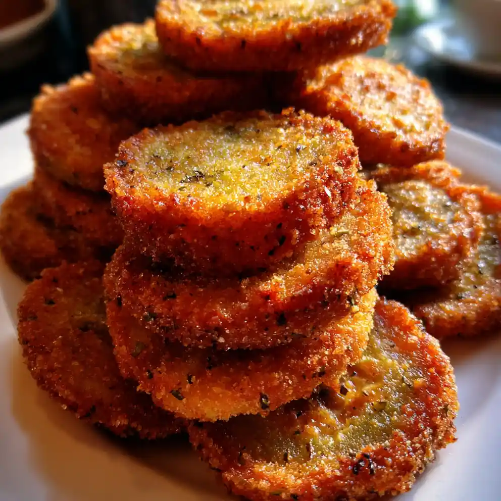 Fried Green Tomatoes Recipe With Red Pepper Cornmeal Crust 4 fried green tomatoes recipe With Red Pepper Cornmeal Crust