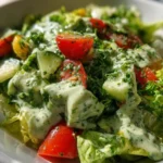 Green Goddess Salad Recipe Avocado Herb Cream With Cucumber Jade 1761950895.1662557