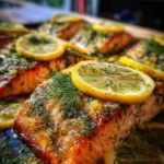 Lemon Salmon Recipe Zesty Citrus Sheet With Dill Fronds 1761852456.6232712