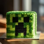 Minecraft Cake Recipe Creeper-Pattern Lime Frost Block 6 Minecraft Cake Recipe Creeper Pattern Lime Frost Block 1761861958.0021515