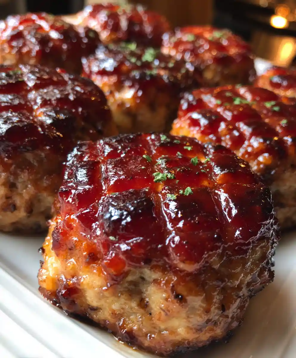 Mini Meatloaf Recipe With Tomato Red Checkerboard Glaze 5 mini meatloaf recipe with Tomato Red Checkerboard Glaze
