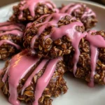 No Bake Cookie Recipe Cocoa Oat Stacks With Cherry Glaze 1760776822.713067