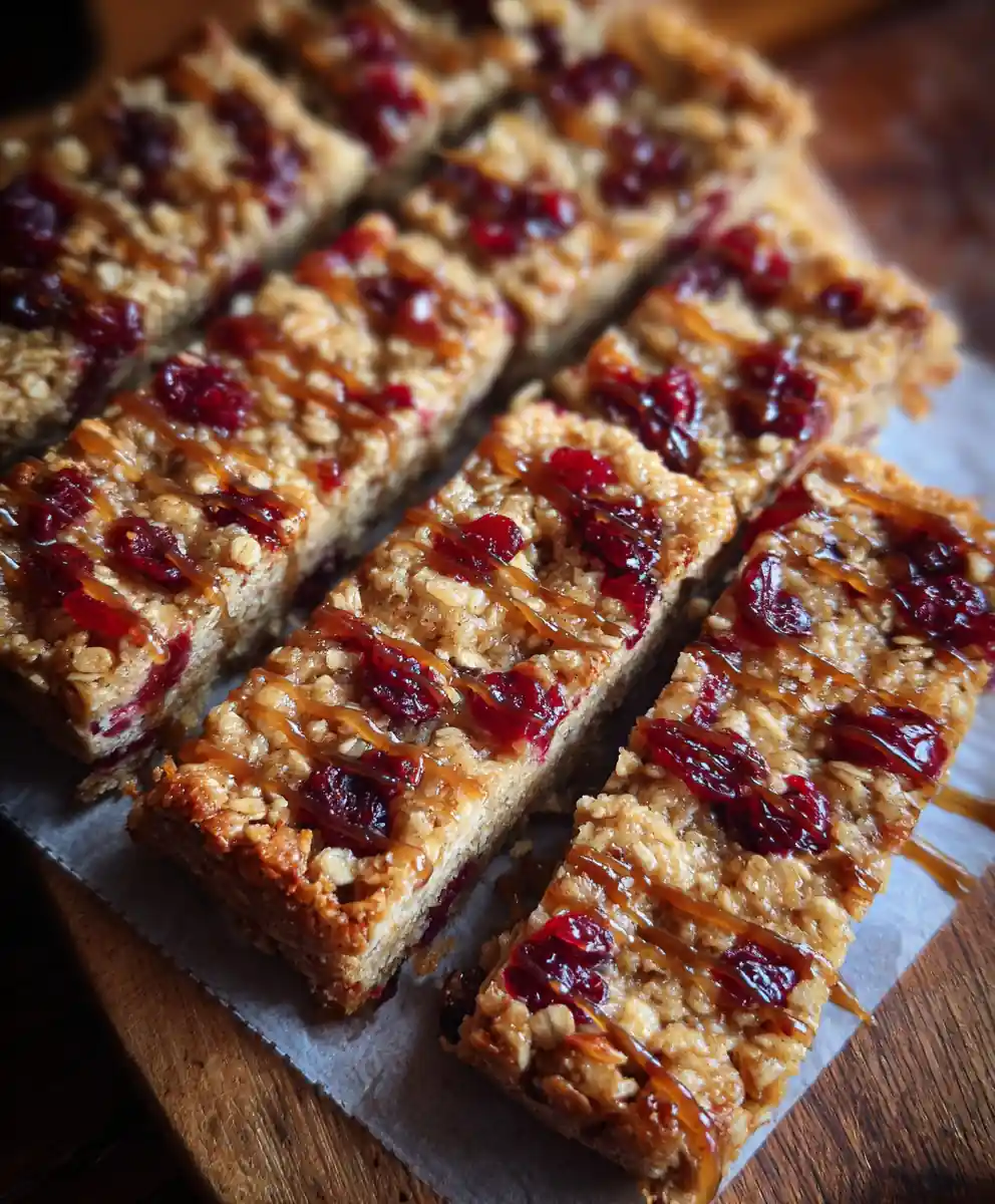 Oatmeal Bars Recipe Cranberry Studded With Maple Drizzle 5 oatmeal bars recipe Cranberry Studded with Maple Drizzle