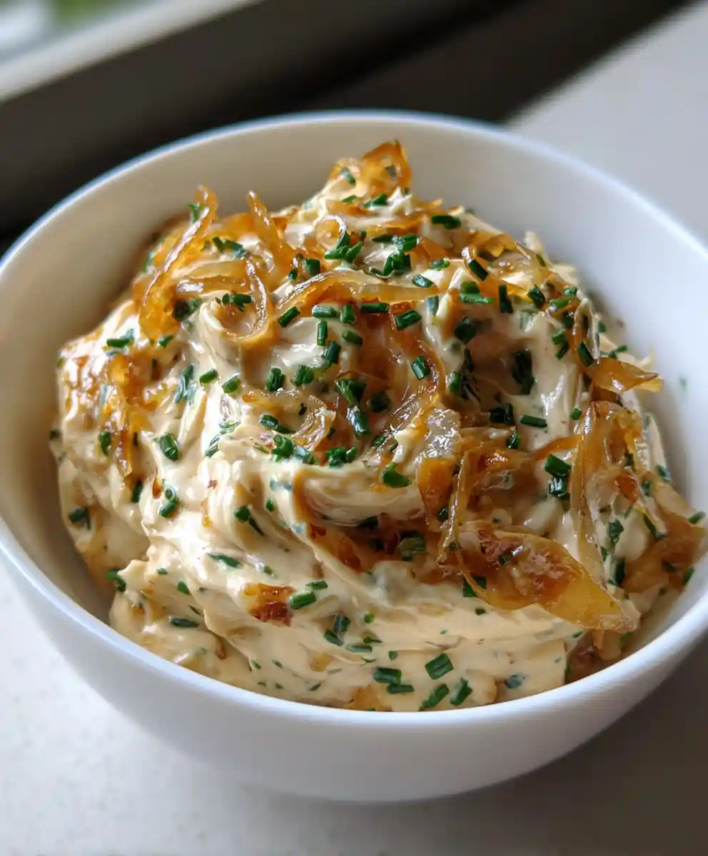 Onion Dip Recipe Caramelized Gold With Chive Confetti 5 onion dip recipe Caramelized Gold with Chive Confetti