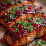 Oven Baked Salmon Recipe With Pomegranate Glaze 1761484575.051817