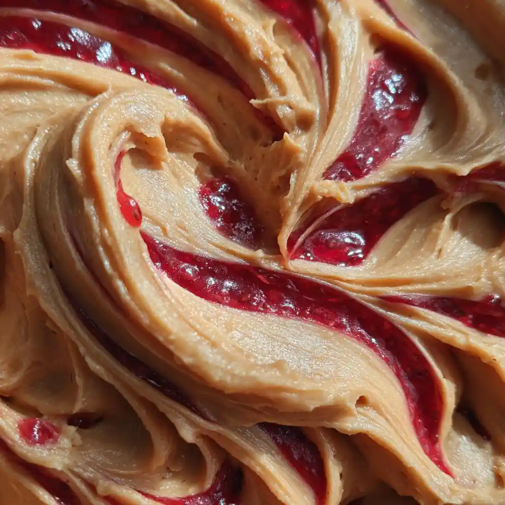 Peanut Butter Frosting Recipe With Strawberry Ripple 4 peanut butter frosting recipe with Strawberry Ripple