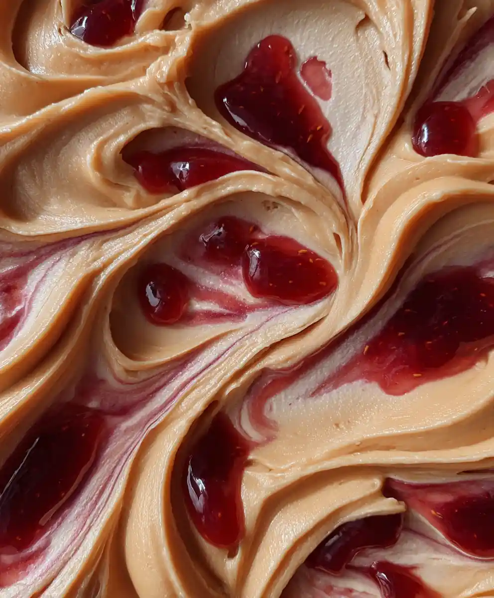 Peanut Butter Frosting Recipe With Strawberry Ripple 5 peanut butter frosting recipe with Strawberry Ripple