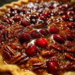 Pecan Pie Recipe With Cranberry Jewels And Maple Amber 1760287774.2189732