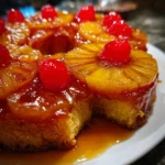 Recipe For Pineapple Upside Down Cake Caramel Crown With Sunburst Rings 1761856890.0784147