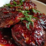 Salisbury Steak Recipe With Beet-Ketchup Glaze And Onions 6 Salisbury Steak Recipe With Beet Ketchup Glaze And Onions 1760288670.7196474