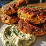 Salmon Patty Recipe With Dill Green Tartar Swirl 1760964414.056257