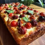 Sicilian Pizza Recipe Cherry Tomato Scatter With Olive Char 1761954364.6823673