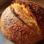 Sourdough Loaf Recipe Blistered Crust With Sesame Freckles 1761871714.9065778