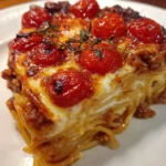 Spaghetti Pie Recipe With Roasted Tomato Ribbon 6 Spaghetti Pie Recipe With Roasted Tomato Ribbon 1761488740.7088263