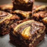 Banana Bread Brownies Recipe With Cocoa Banana Marble 1762644646.8017778