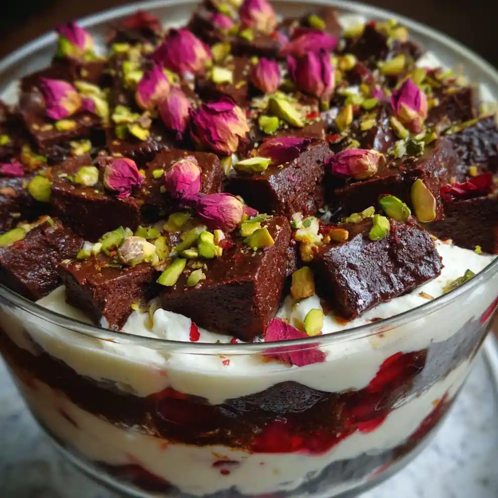 Brownie Trifle Recipe 4 brownie trifle recipe