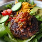 Burger Bowls Recipe With Roasted Tomato Relish 6 Burger Bowls Recipe With Roasted Tomato Relish 1762498696.3976731