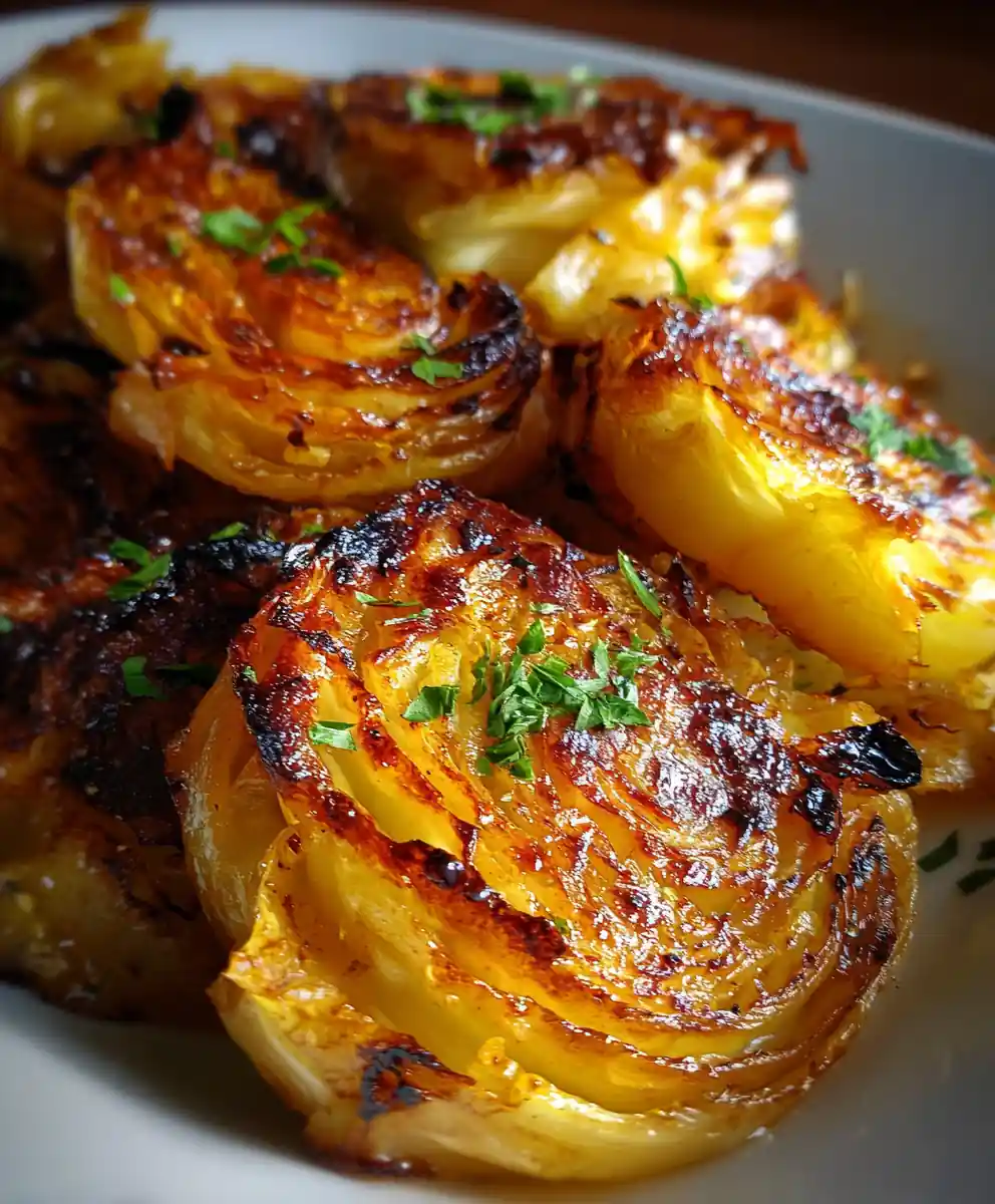 cabbage steak recipe Charred Disks with Paprika Butter
