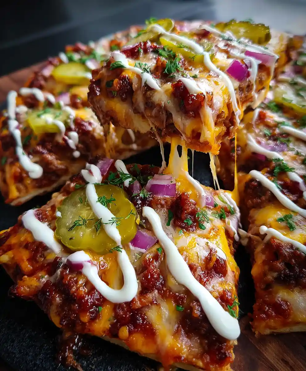 Cheeseburger Pizza Recipe 5 cheeseburger pizza recipe