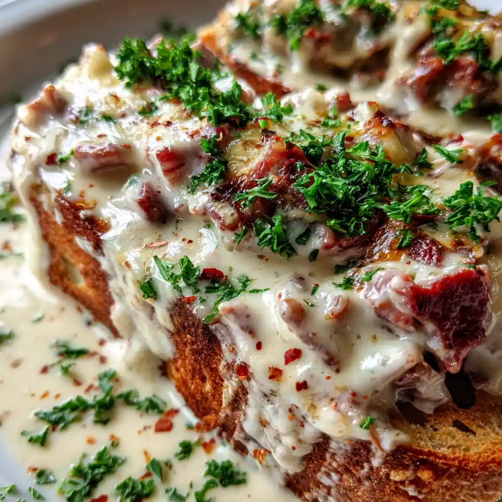 Creamed Chipped Beef Recipe With Paprika Parsley Sprinkle 1762473599.9236934