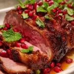 Lamb Leg Roast Recipe With Pomegranate Mint Shower 1762643520.5550966