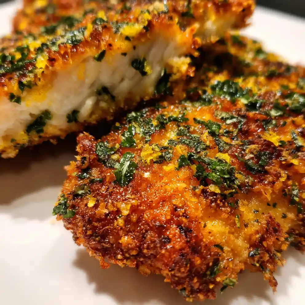 Longhorn Parmesan Crusted Chicken Recipe With Parsley Lemon Zest Crust 4 longhorn parmesan crusted chicken recipe With Parsley Lemon Zest Crust
