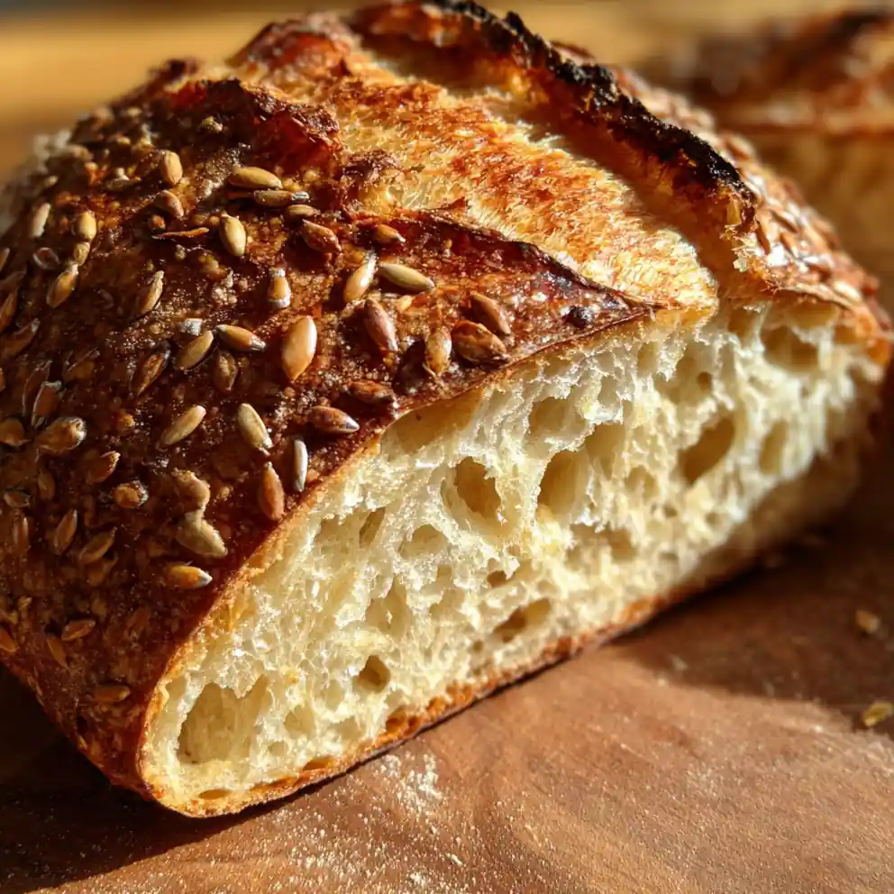 peasant bread recipe With Sunseed Crust