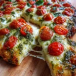 Pesto Pizza Recipe With Cherry Tomato Mosaic 1762490225.1874413