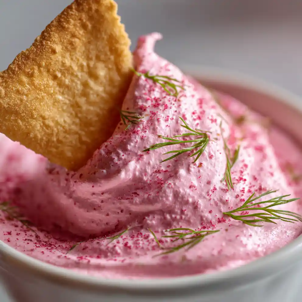 pickle dip recipe With Dill and Beet Dust