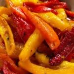 Roasted Peppers Recipe Char Blistered Strips With Garlic Oil 6 Roasted Peppers Recipe Char Blistered Strips With Garlic Oil 1762083366.0683775