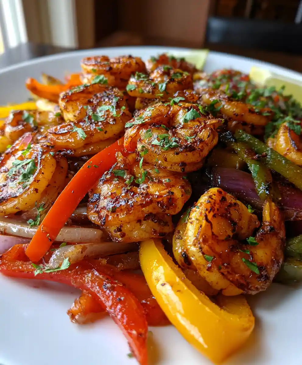 Shrimp Fajita Recipe With Fire-Roasted Pepper Stripe 5 shrimp fajita recipe With Fire-Roasted Pepper Stripe