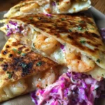 Shrimp Quesadilla Recipe With Chipotle Lime Pink Slaw 6 Shrimp Quesadilla Recipe With Chipotle Lime Pink Slaw 1762415273.4494357