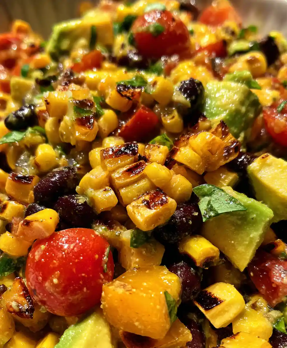 Southwest Salad Recipe Charred Corn Mosaic With Avocado Lime 5 southwest salad recipe Charred Corn Mosaic with Avocado Lime