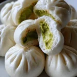Steamed Buns Recipe With Matcha Custard Swirl 1762642637.5122123
