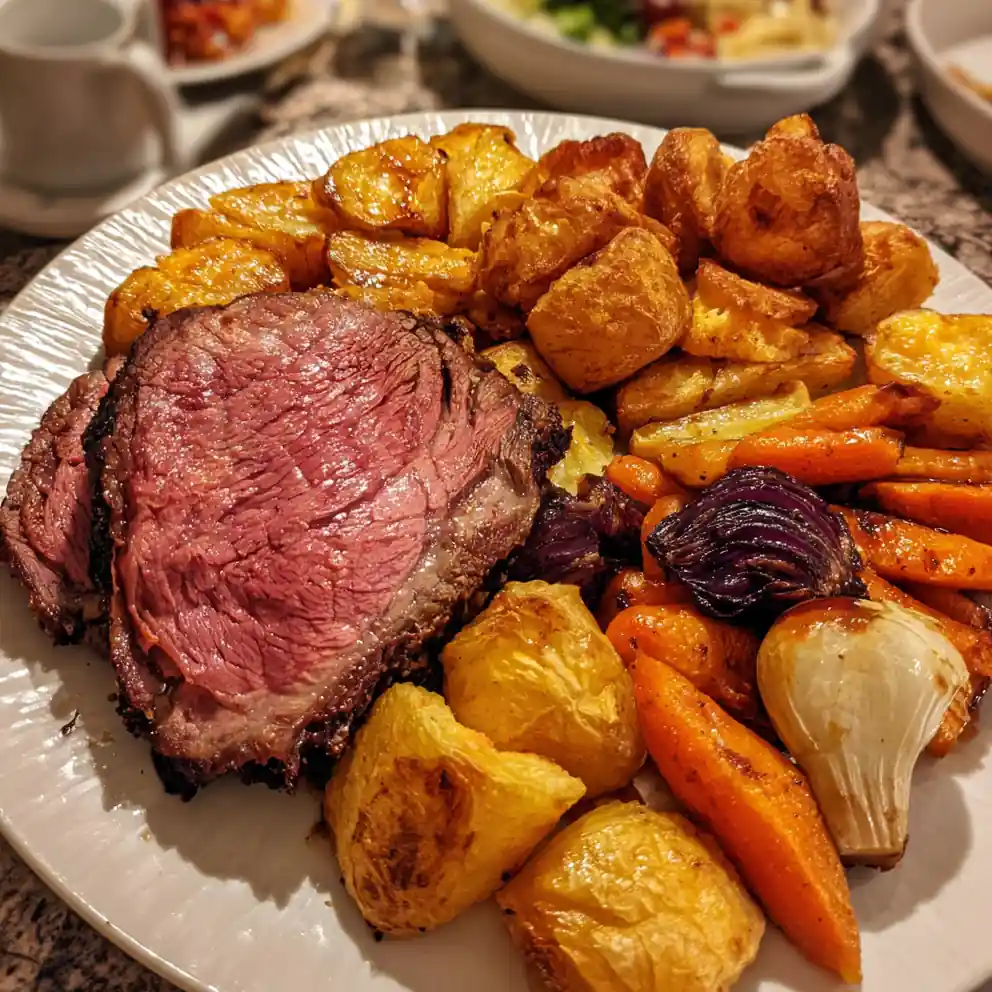 Sunday Roast Recipe With Rainbow Root Vegetables 4 sunday roast recipe With Rainbow Root Vegetables