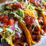 Taco Recipe Ground Beef With Fire Roasted Salsa Roja 1762644316.0020132