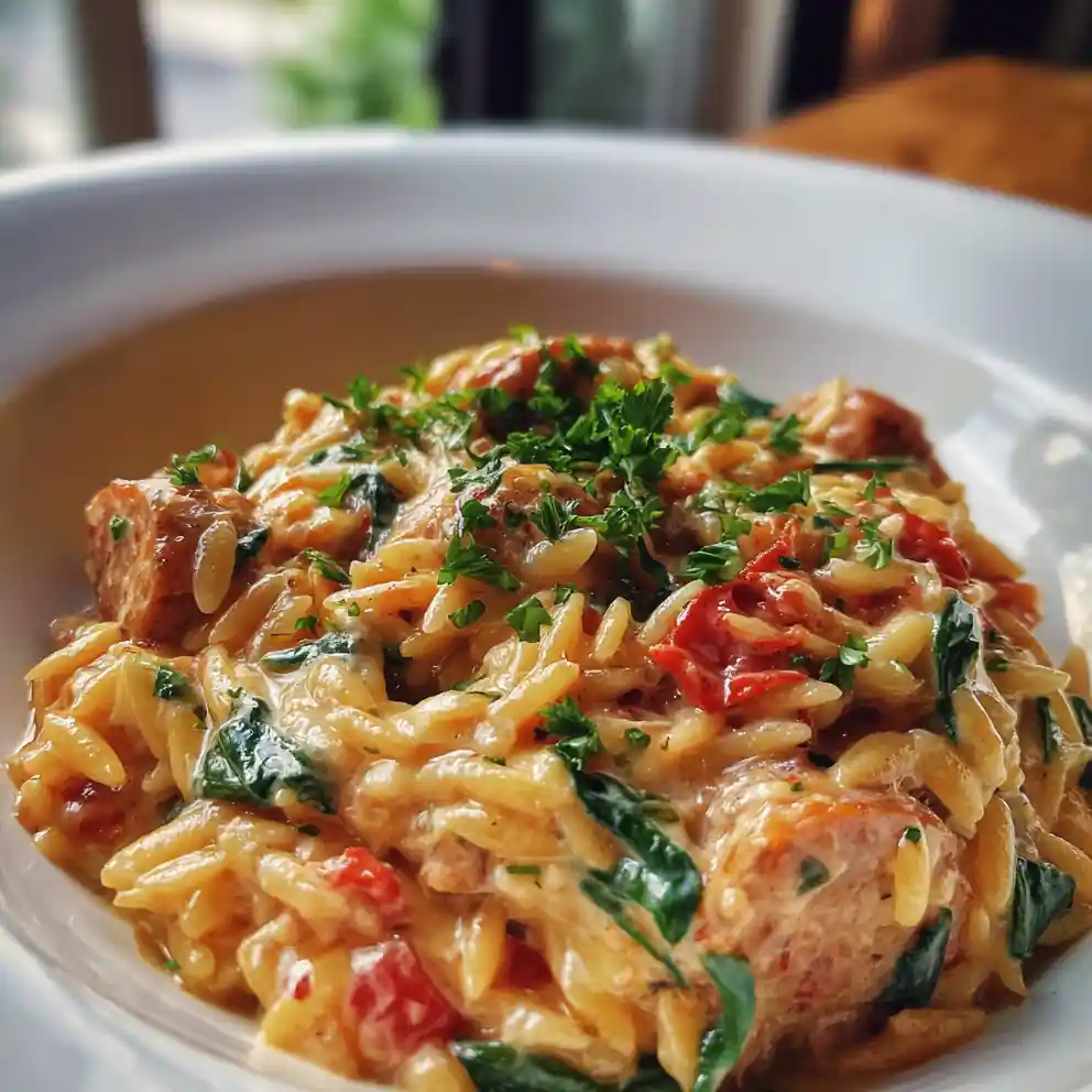 Chicken Sausage Orzo Recipe 4 chicken sausage orzo recipe