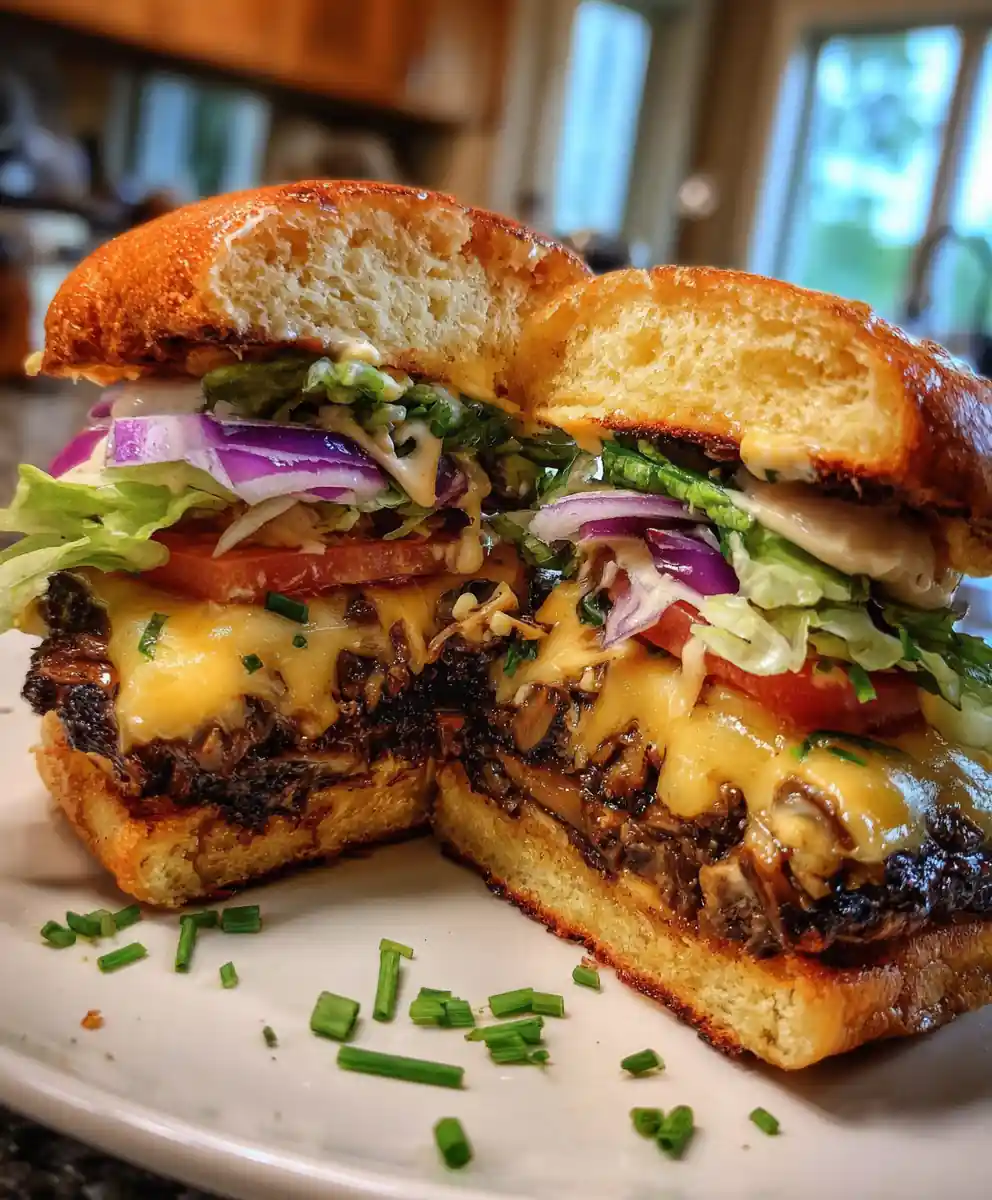 Mushroom Burger Recipe 5 mushroom burger recipe