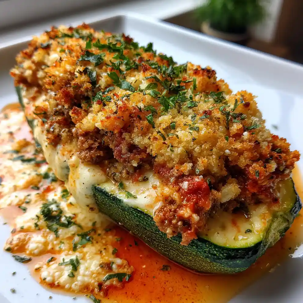 Stuffed Zucchini Boats Recipe 3 Stuffed Zucchini Boats Recipe 1765676101.7541707